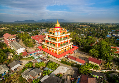 Wat Huai Sai Tai by grantthai, wat huai sai tai วัดห้วยทรายใต้ ชะอำ temple religious building buddhism buddhist architecture chaam