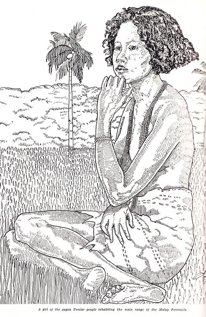 1937 Temiar girl