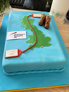 Cake to celebrate mum s walk