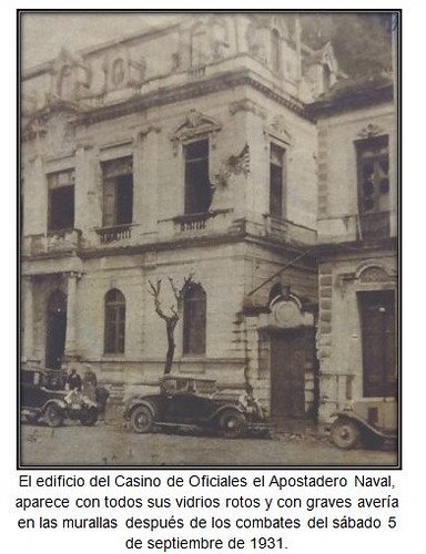 Combate de la Puerta de Los Leones Talcahuano septiembre de 1931