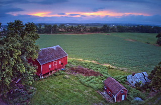 Marion Farmstead at Sunset