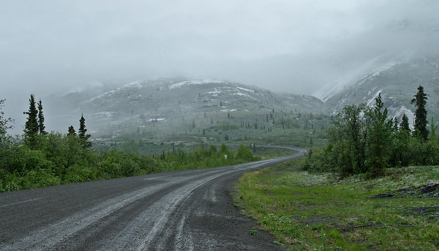 Dempster highway south of Eagle Plains; Yukon, Canada.