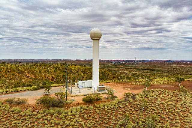 The North West Queensland Weather Radar (Telstra Hill, Outback Australia)
