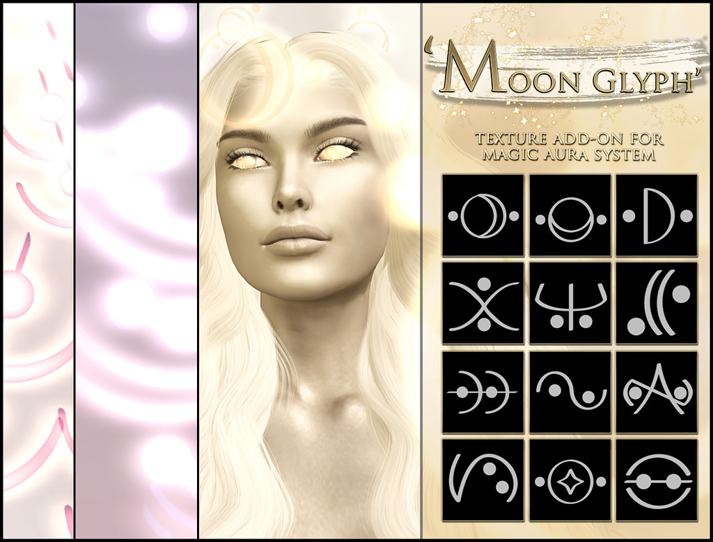 -Elemental' 'Moon Glyph' Texture Addon For Magical Aura