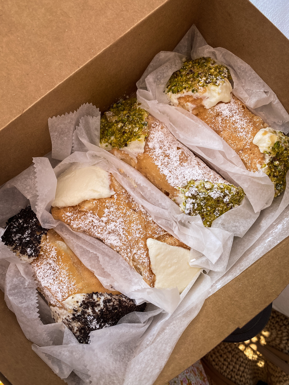 Mike's Pastry Cannolis in Boston's North End | What to Eat in Boston | New England Road Trip Itinerary - New England Road Trip - The Ultimate 7 Day Itinerary - The Perfect Summer New England Road Trip Itinerary