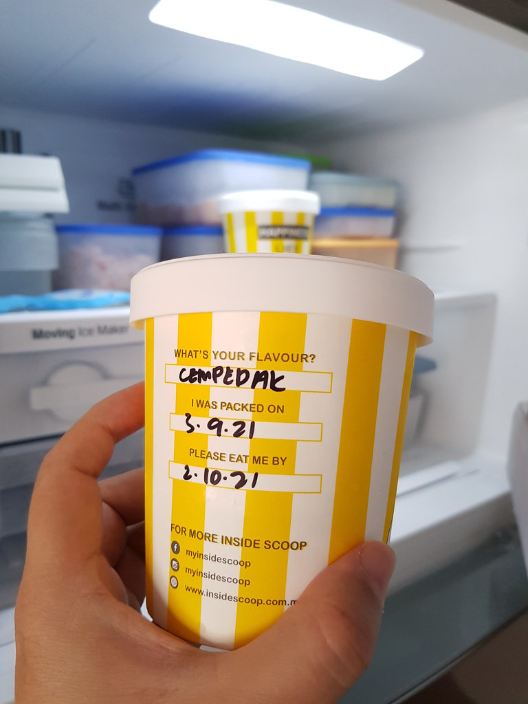 "尖不辣"雪糕 Cempedak Ice Cream rm$38.50 (1 pint) @ Inside Scoop USJ10