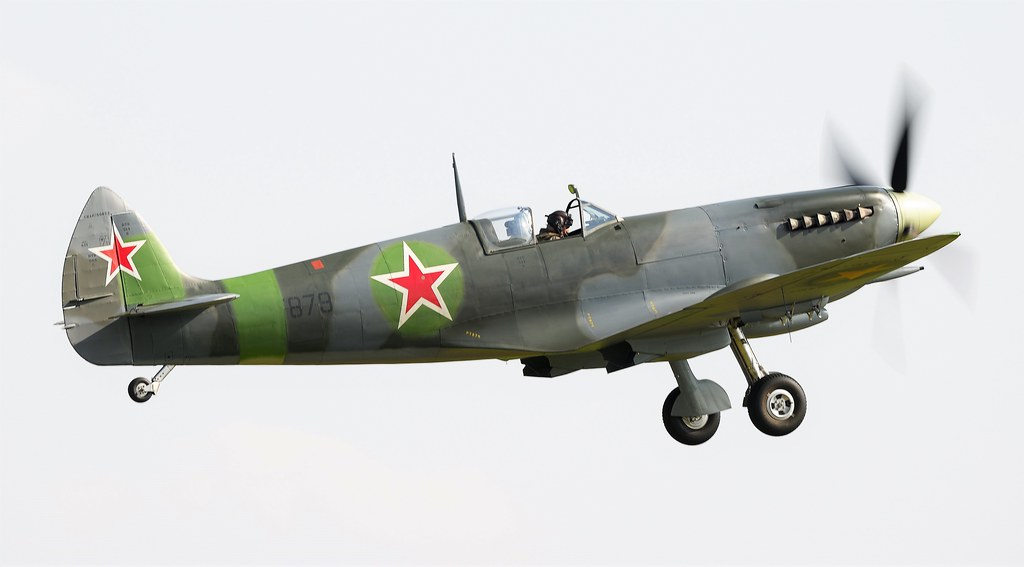 Supermarine  Spitfire LF MklX G-PTIX PT879  Russian Air Force