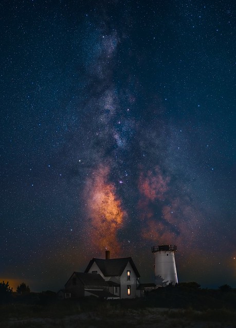 Cape Cod Lighthouse Milkyway