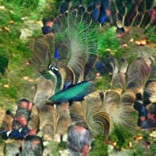 'a peacock' Zeta Quantize
