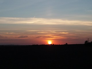 Lincolnshire sunset