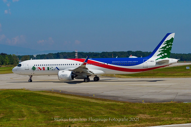 T7-ME8 AIRBUS HAMBURG  A321/271NX A21N c/n 10221 → MIDDLE EAST AIRLINES /MEA // BJ 2021 //