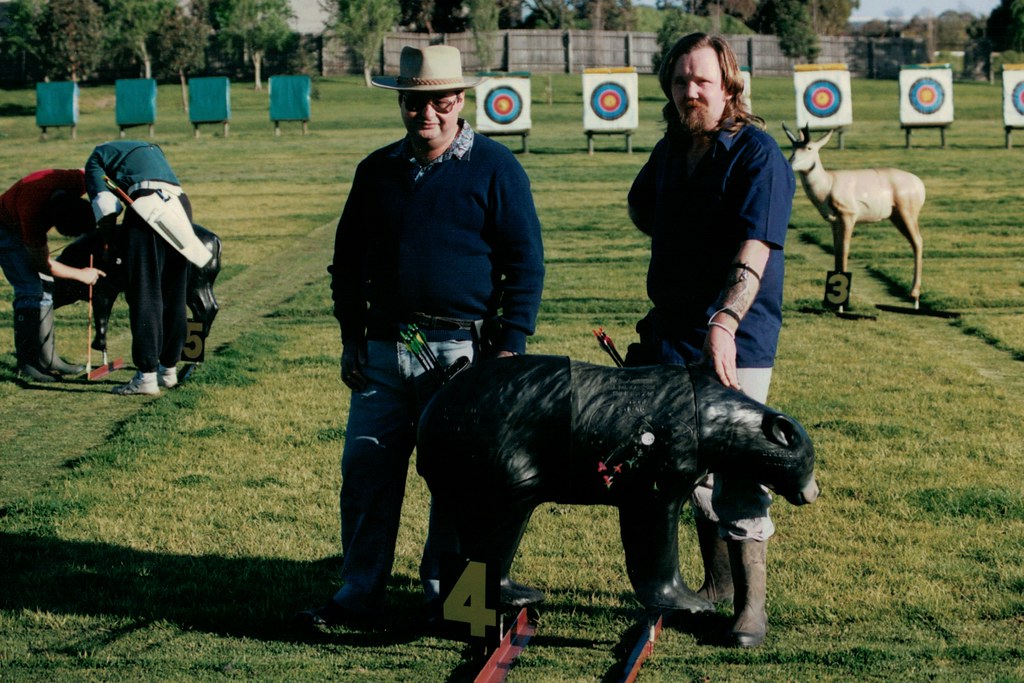 Moorabbin Archery Club 1995 3-D Animal Shoot 802b