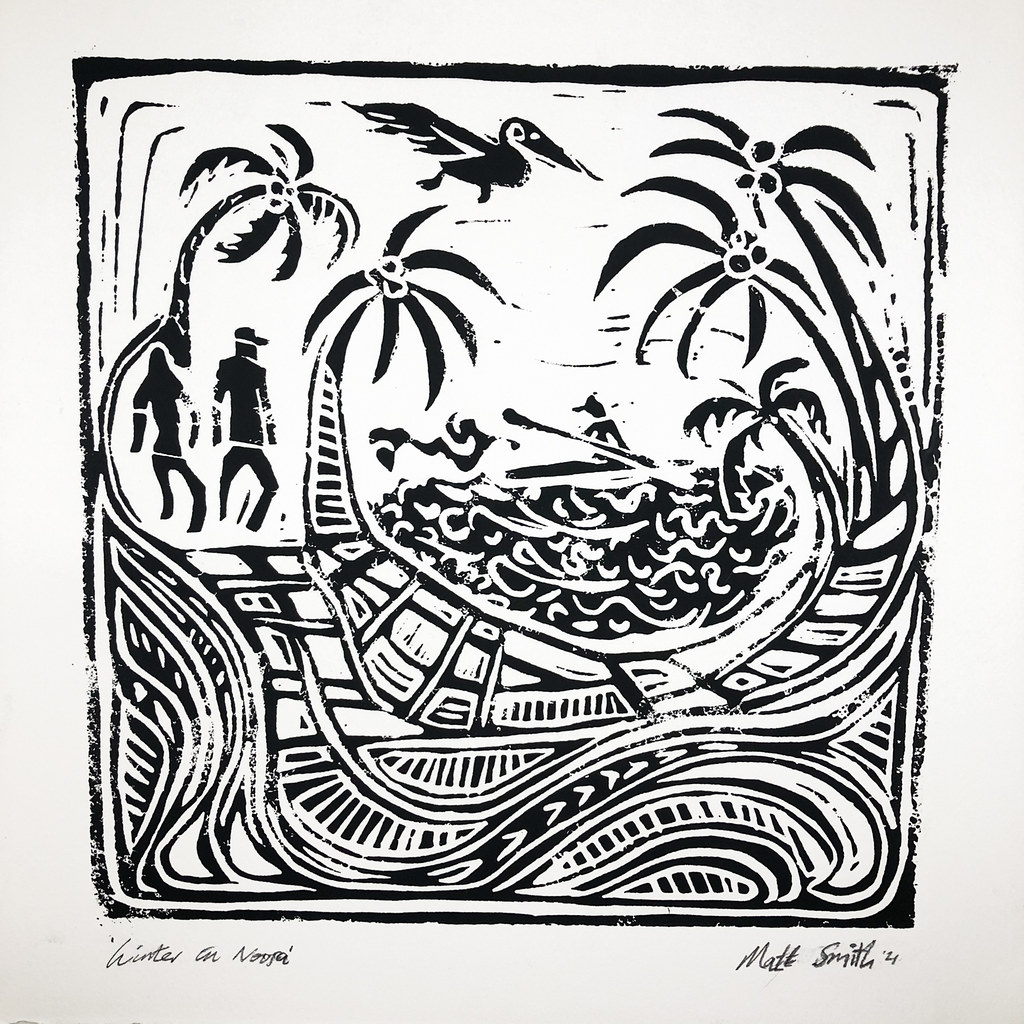 Linocut art prints | Linocut Art Prints - Everyday Art Peopl… | Flickr