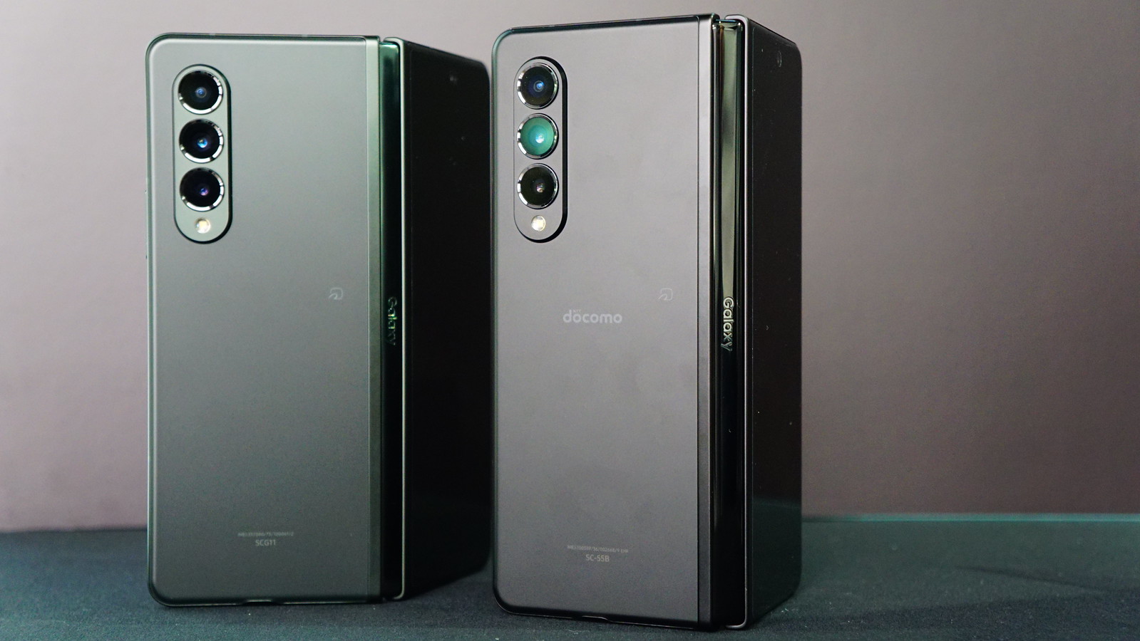 Galaxy Z Fold3 5G フォトレビュー｜カラー