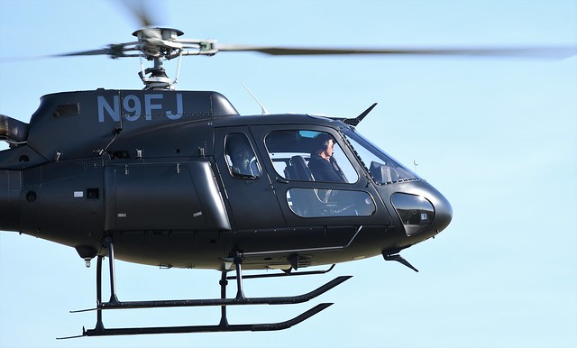 Eurocopter AS-350B Ecureuil Helicopter N9FJ with Tom Cruise on Board