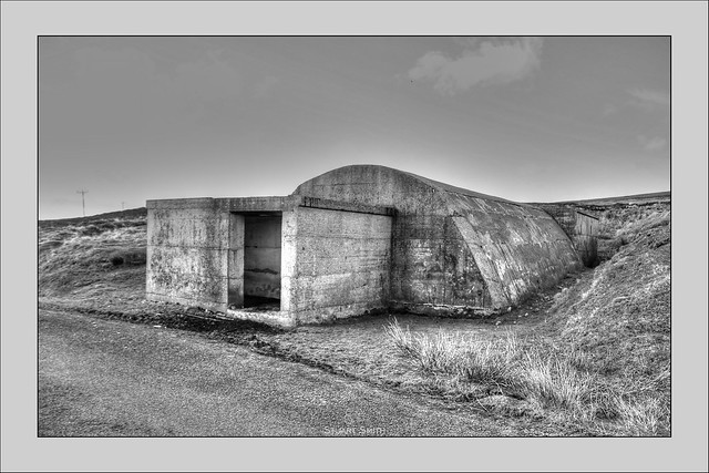 War Time Bunker, Hoy, Orkney Islands, Scotland UK