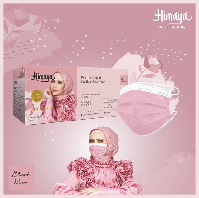 Rozita Che Wan Jadi Duta Himaya Premium Hijab Medical Face Mask