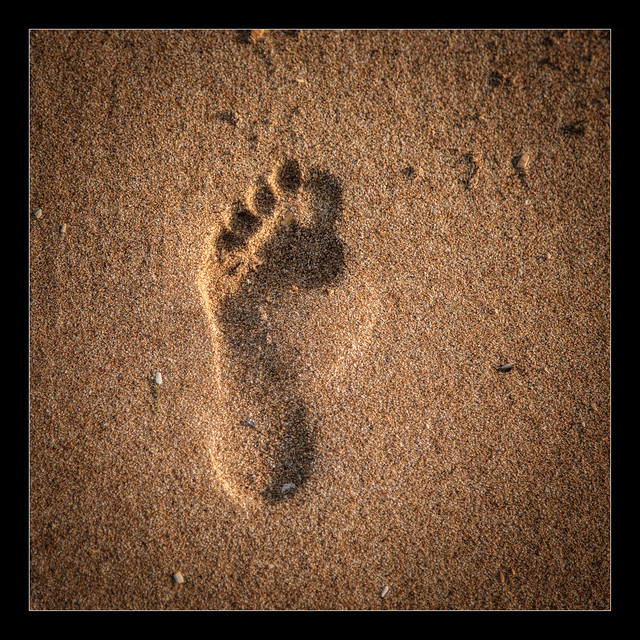 Footstep In The Sand