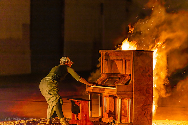 Piano Burning
