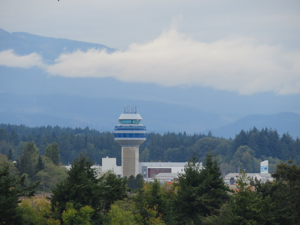 Tower at our local airport in Comox