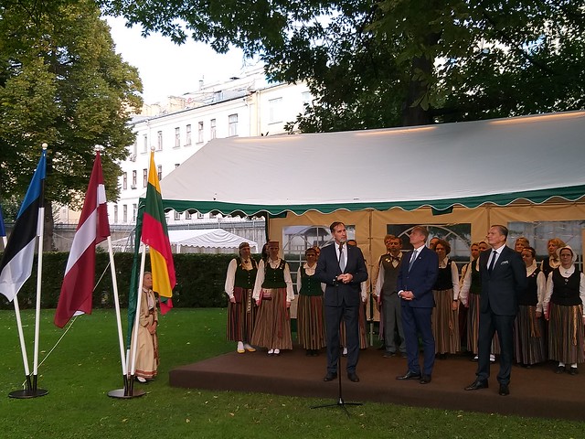 Maskavā notika svinīgā pieņemšana par godu Baltijas valstu starptautiskajai atzīšanai