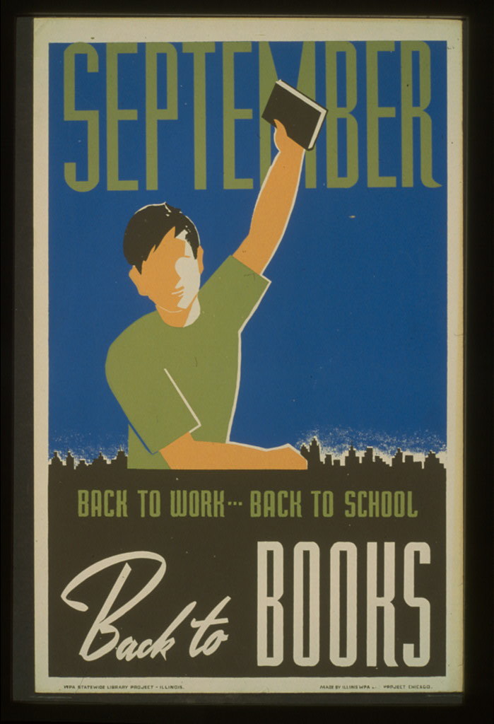 September. Back to work--back to school, back to books (LOC)