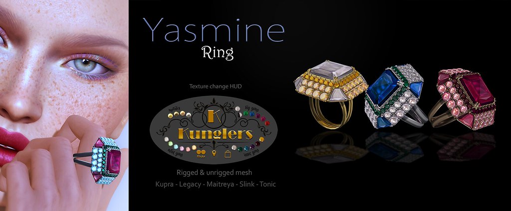 KUNGLERS – Yasmine ring vendor