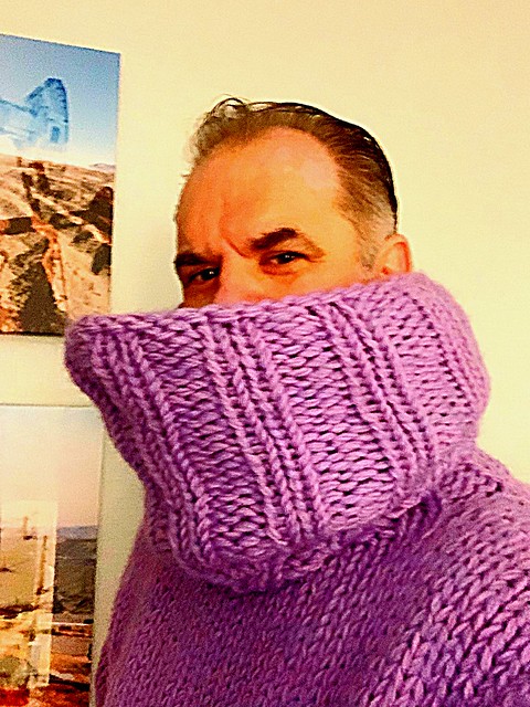 More Fun With My Lavender Turtleneck