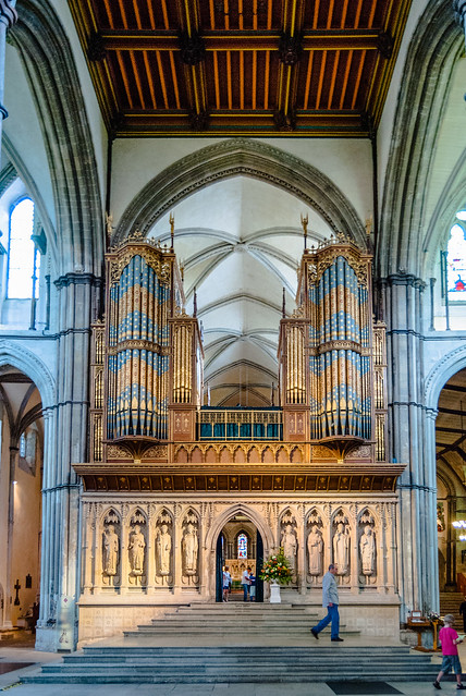 Rochester Cathedral, Organ and Quire Screen
