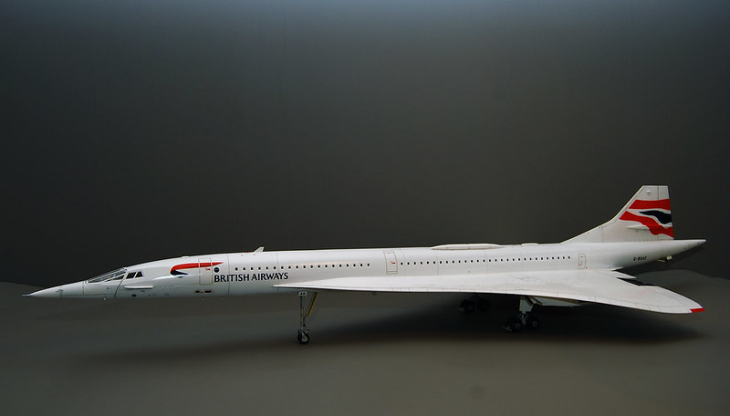 1/72 Airfix Concorde British Airways G-BOAC - Ready for Inspection
