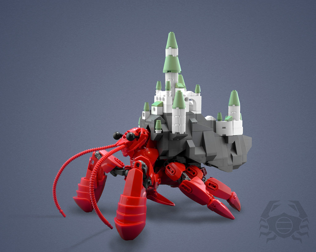 LEGO Hermit Crab Castle