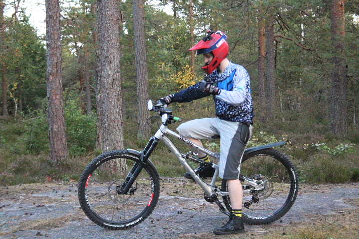 me and my bike - Skansehytta 09 Sep, 2021