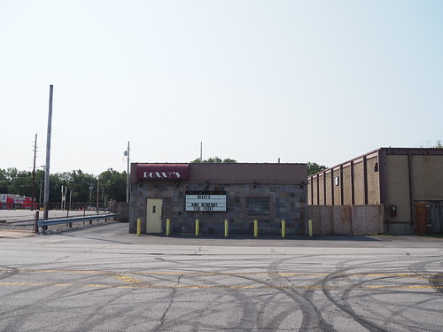 Condemned Roxxy's at 5705 US-12 on September 11, 2021