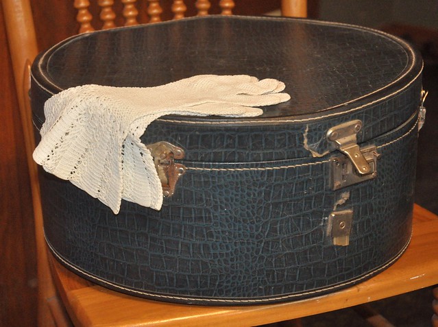 Grandma Pat's hat box...