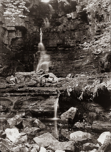 Mill Gill Force - Waterfall - Antique Camera - Xray film | by oldparson