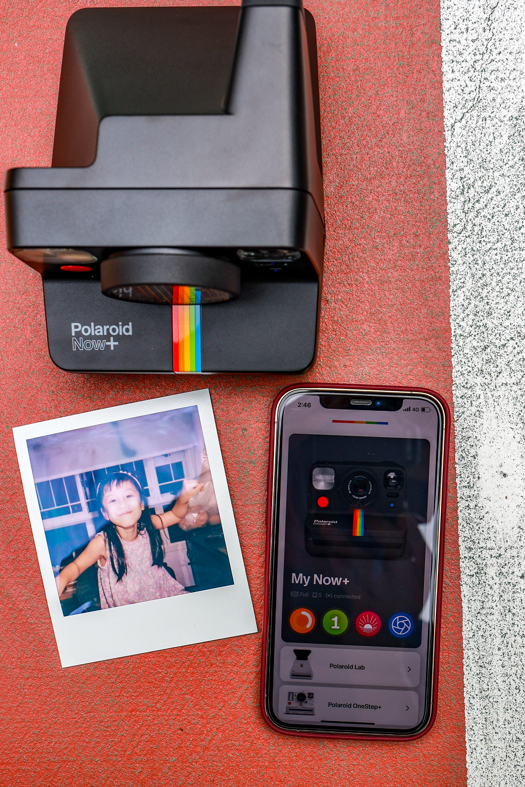 Polaroid Now Keith Haring review