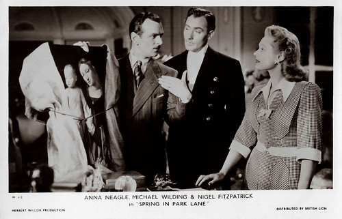 Michael Wilding, Anna Neagle and Nigel Patrick in Spring in Park Lane