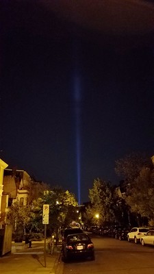Towers of Light Tribute from the Pentagon