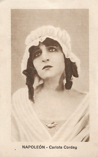 Marguerite Gance as Charlotte Corday in Napoléon (1927)