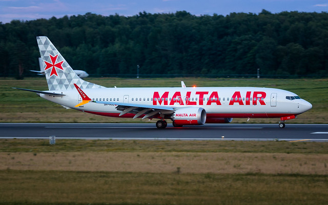 VNO B737 MAX-200 9H-VUE Malta Air