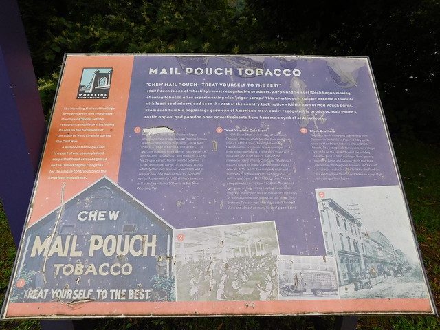 Chew Mail Pouch Tobacco Sign