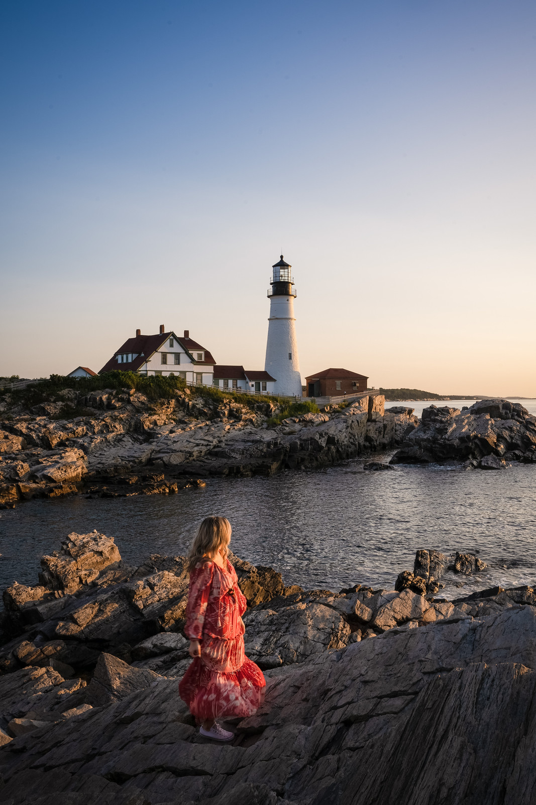 Sunrise at Portland Head Light in Portland, Maine | New England Road Trip Itinerary - New England Road Trip - The Ultimate 7 Day Itinerary - The Perfect Summer New England Road Trip Itinerary
