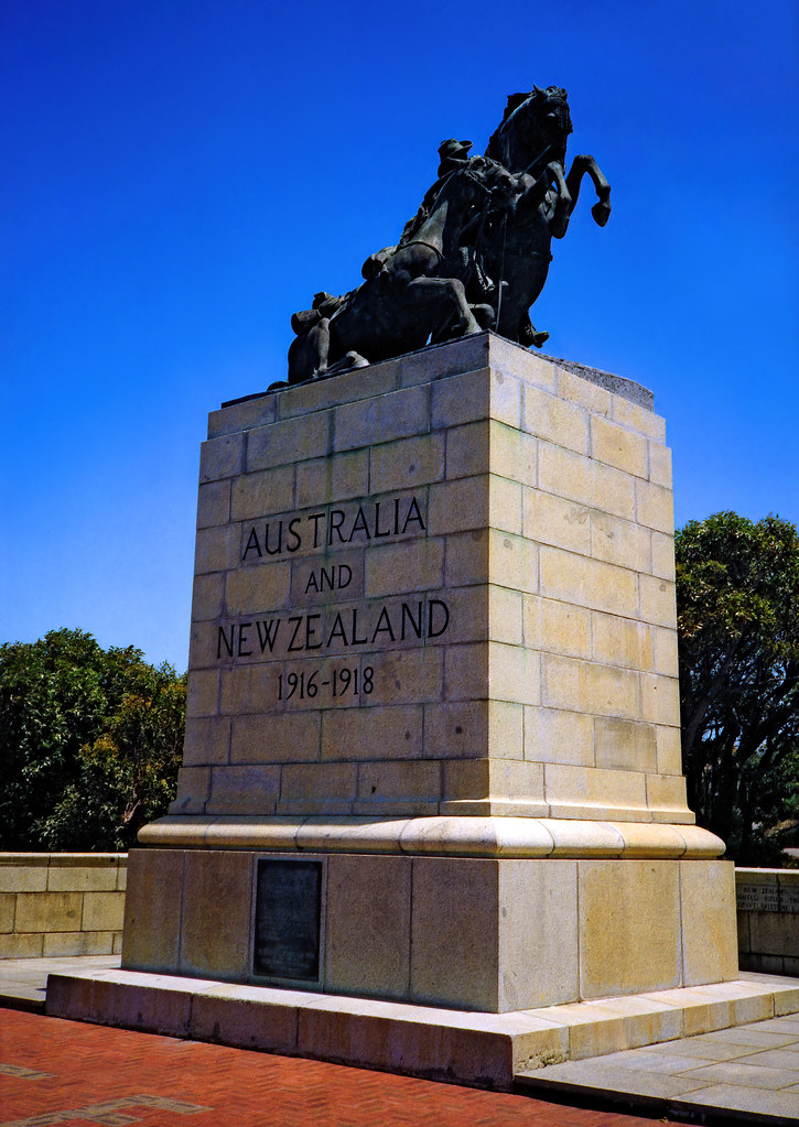 September 1992 - World War One ANZAC Desert Corp Memorial on the slopes of Mount Clarence, Albany, Western Australia