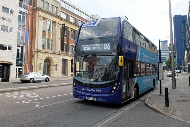 Arriva Sapphire YY67 HDL, Leicester