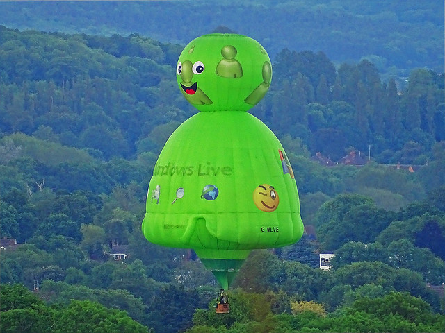 G-WLVE Cameron Buddy SS90 Hot Air Balloon