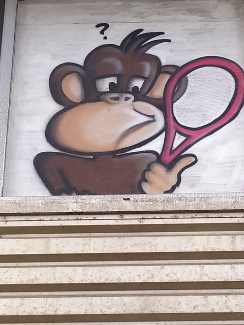 Norwich Graffiti August 2021 - Monkey see