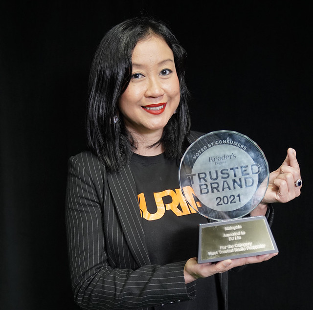 Dj Lin Menang Anugerah Penyampai Radio Paling Dipercayai Di Malaysia Bagi Tahun 2021