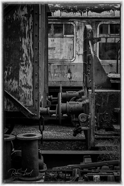 Derelict Carriages B&W
