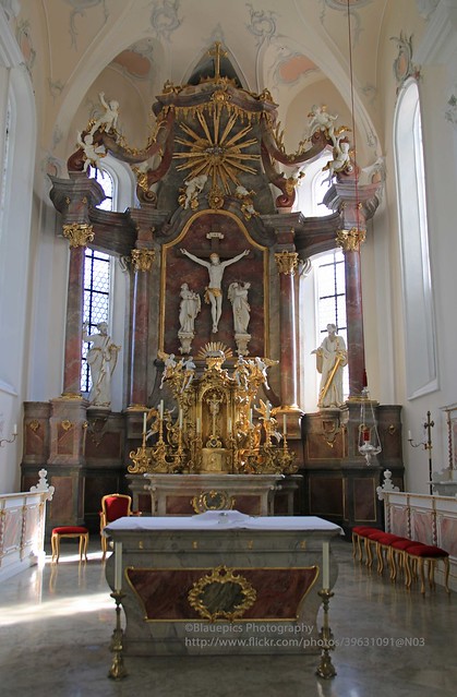 Lauda, St. Jakobus church, altar