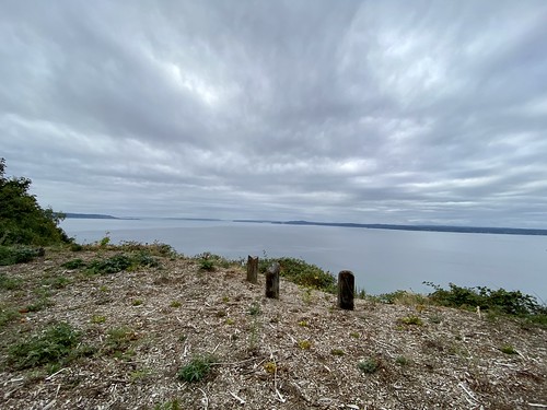 Looking over Magnolia Bluff on the Puget Sound